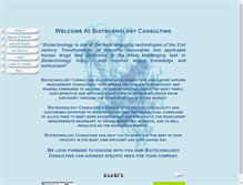 Tablet Screenshot of biotechnologyconsulting.eu